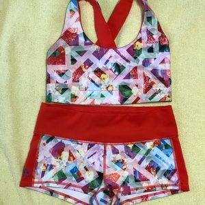 Adidas two piece work out gear